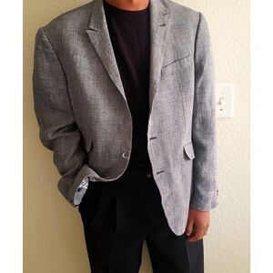 Joe Joseph Abboud Linen Blazer Jacket